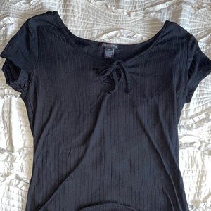 BLACK CASUAL TOP